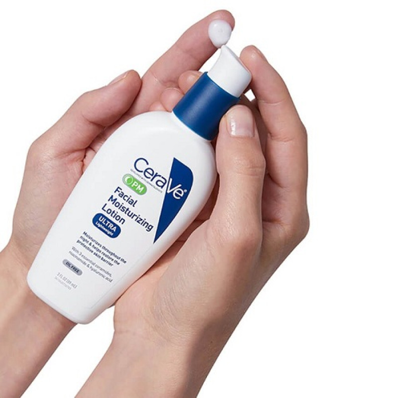 cerave pm moisturizing facial lotion 89ml cerave pm moisturizing facial lotion 89ml
